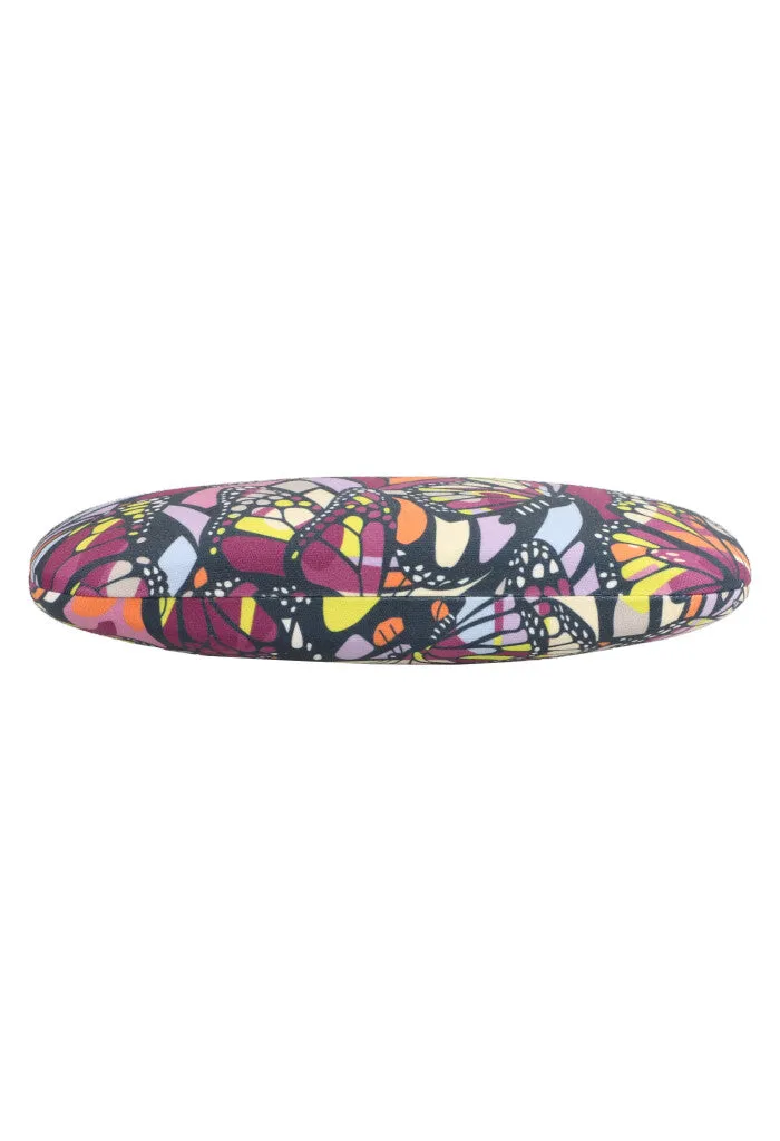 Estuche Lentes Vuelo de Mariposa Amarillo