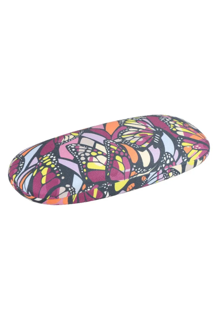 Estuche Lentes Vuelo de Mariposa Amarillo