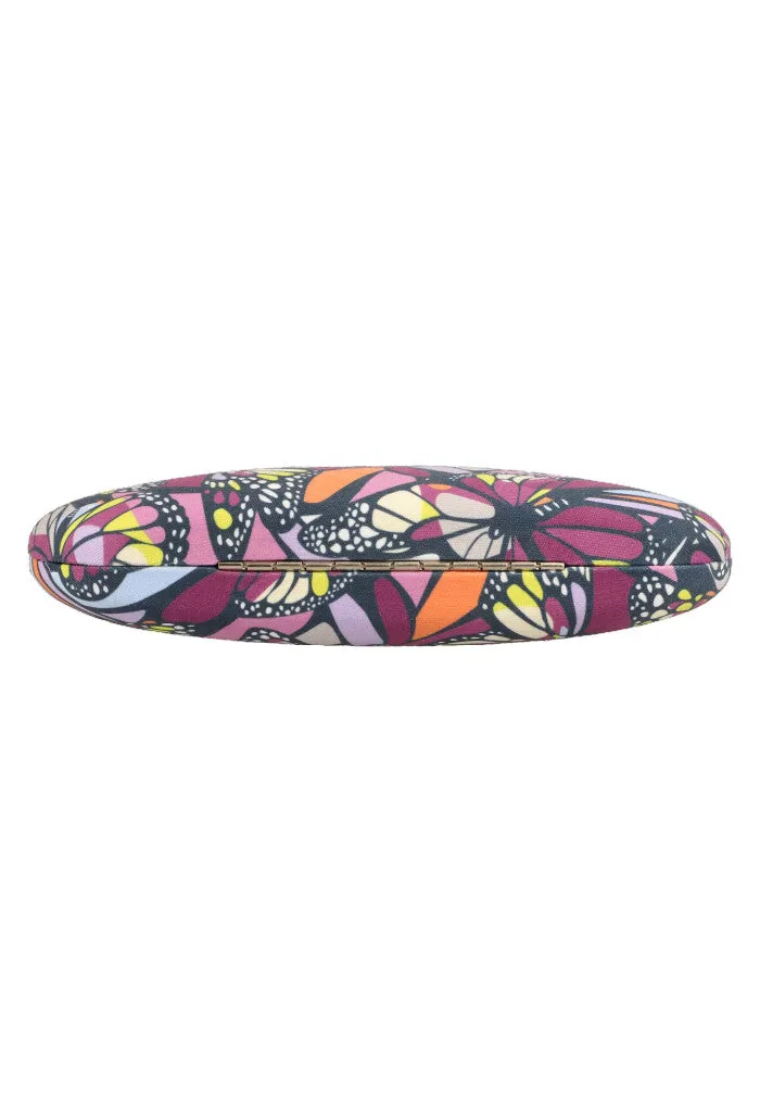 Estuche Lentes Vuelo de Mariposa Amarillo