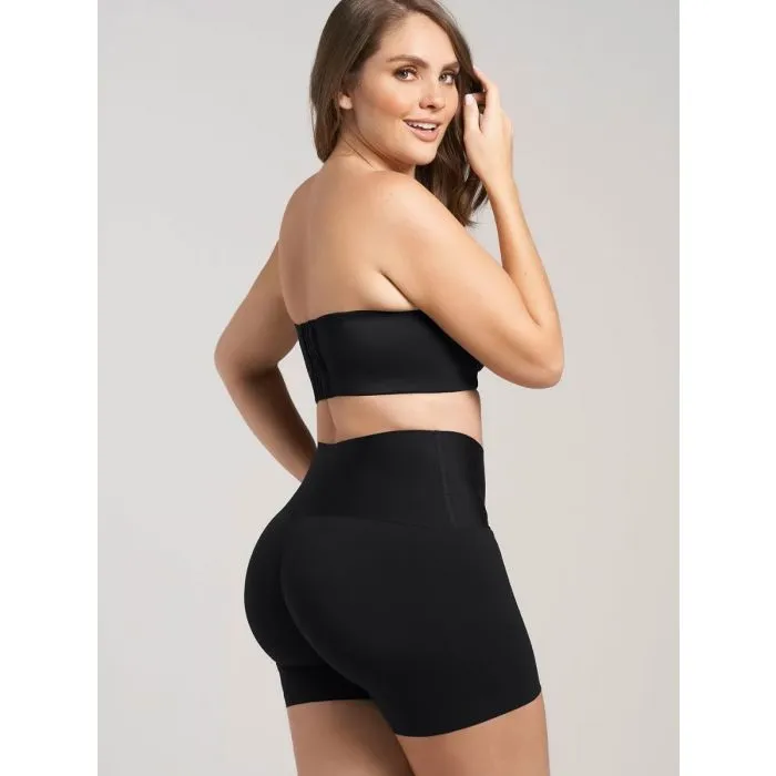 Faja short de control moderado aspecto invisible con fajón antideslizante Leonisa 012970