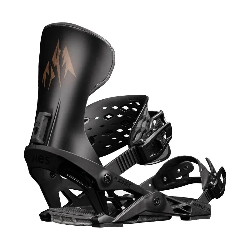 Fijación de snowboard Jones Apollo (Stealth Black)