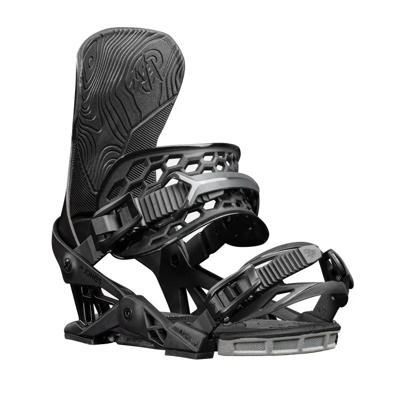 Fijación de snowboard Jones Apollo (Stealth Black)