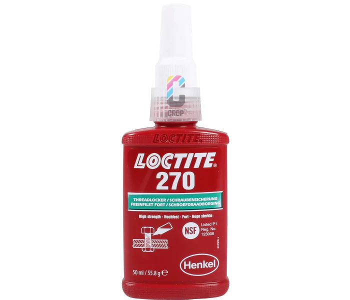 FIJADOR DE ROSCAS LOCTITE 270 ROJO 50ML  ALTA RESISTENCIA