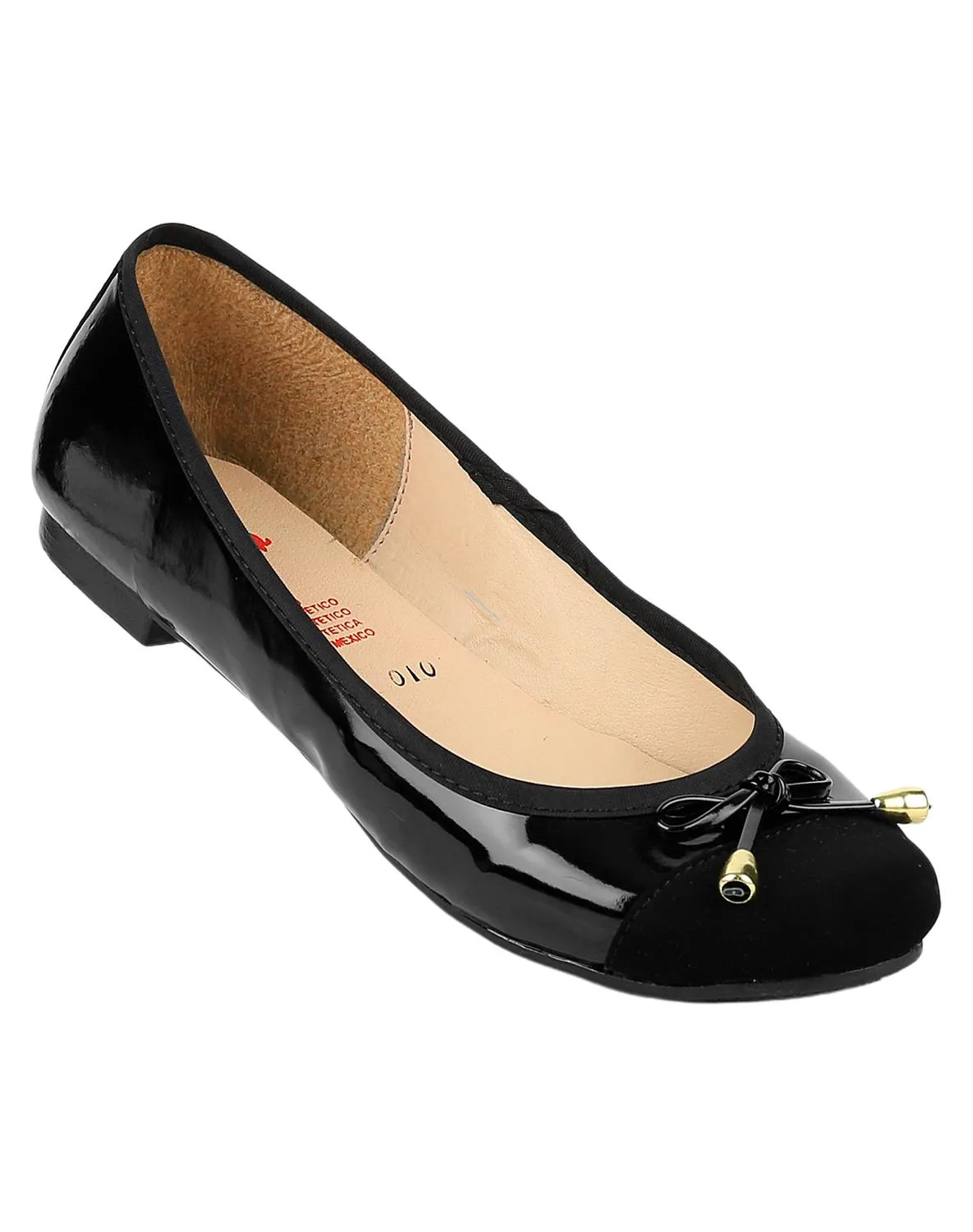 Flat Mujer Negro Miranda Vamuri 01603705