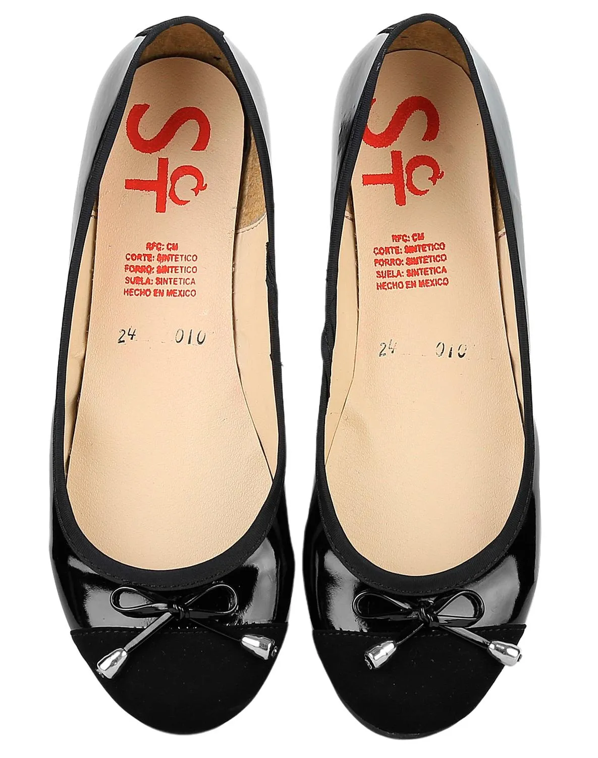 Flat Mujer Negro Miranda Vamuri 01603705