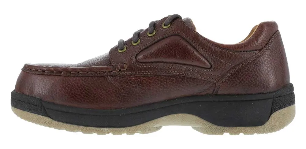 FLORSHEIM Oxford con puntera de mocas×n Eurocasual SD, con puntera de composite no metßlica, de hombre, marrÝn oscuro, Florsheim