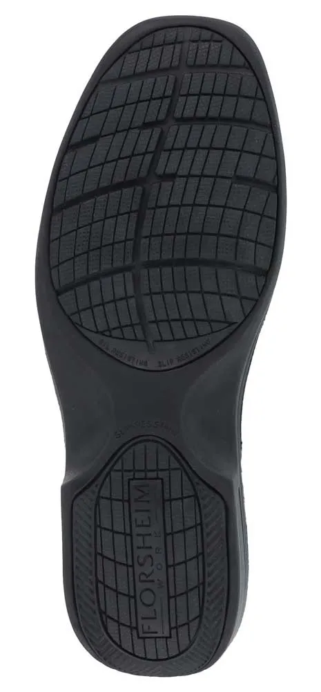 FLORSHEIM Oxford de vestir, SD, con puntera de acero, de hombre, negro Florshein Coronis