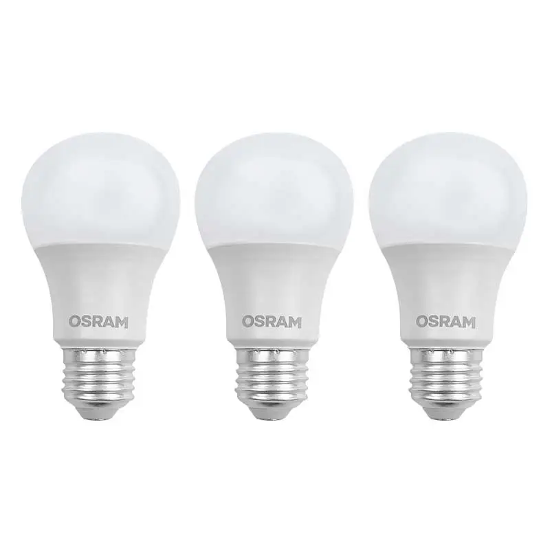 Focos Led Osram LUZ FRÍA 8.5 W 3 PZS