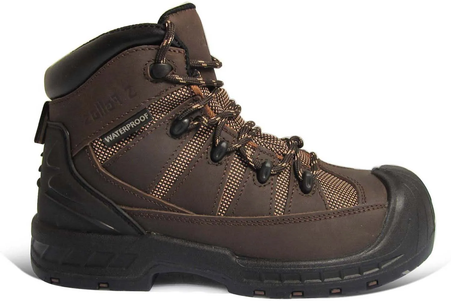 GENUINE GRIP Zapato para senderismo WP PR EH con puntera de material compuesto, marrÝn, de hombre Genuine Grip Trekker