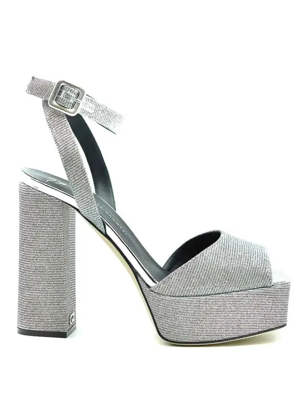 GIUSEPPE ZANOTTI SANDALIAS  PLATA
