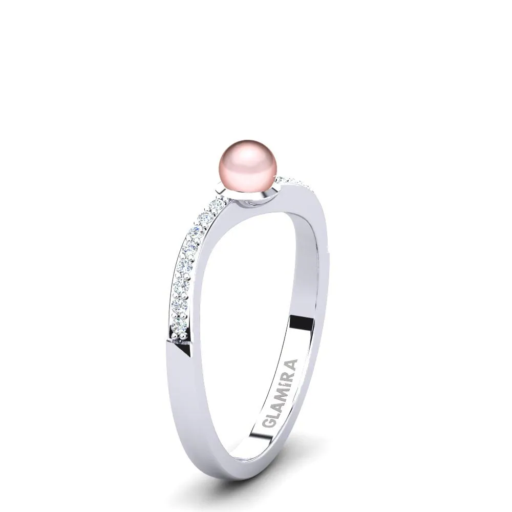 GLAMIRA Anillo Shell Ø4 mm