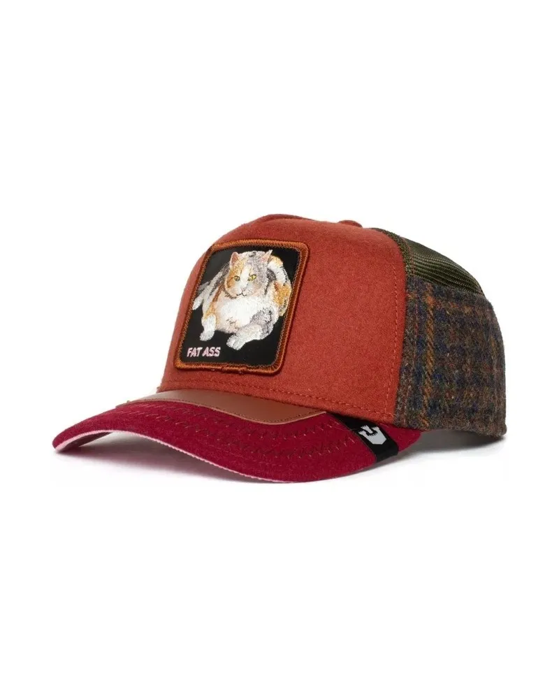 Gorra goorin bros granate gato freshman fifteen trucker cap