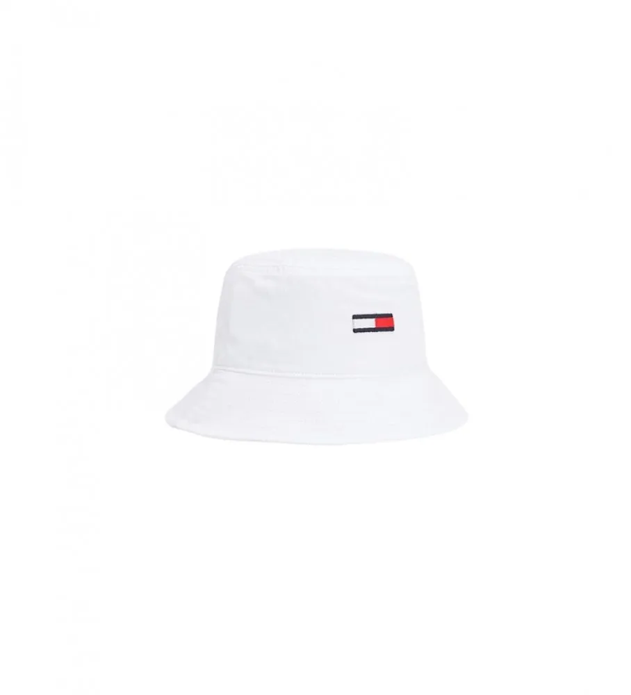 Gorro Pescador Logo Bordado blanco