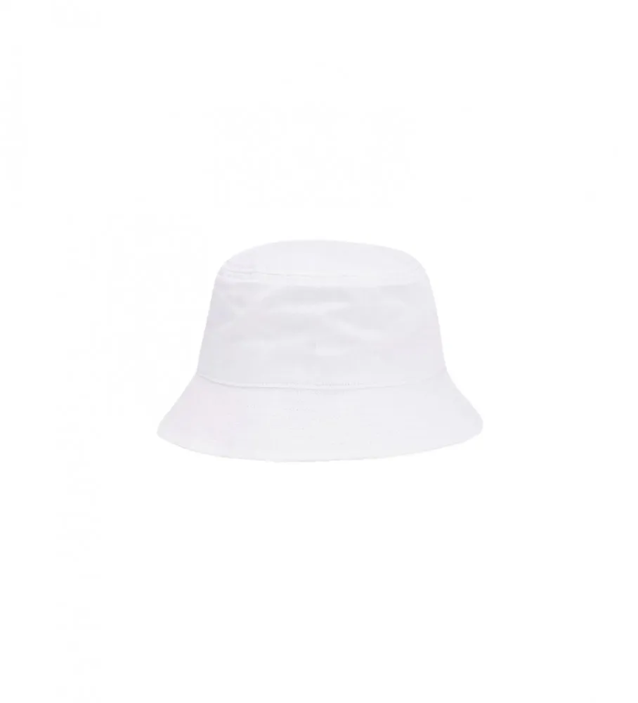 Gorro Pescador Logo Bordado blanco