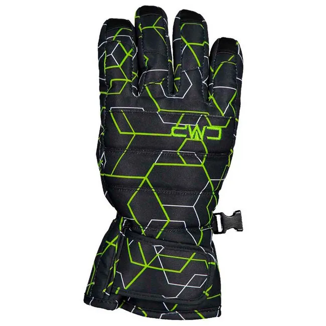 GUANTES CAMPAGNOLO KIDS SKI GLOVES ANTRACITELIMEGREENB.CO