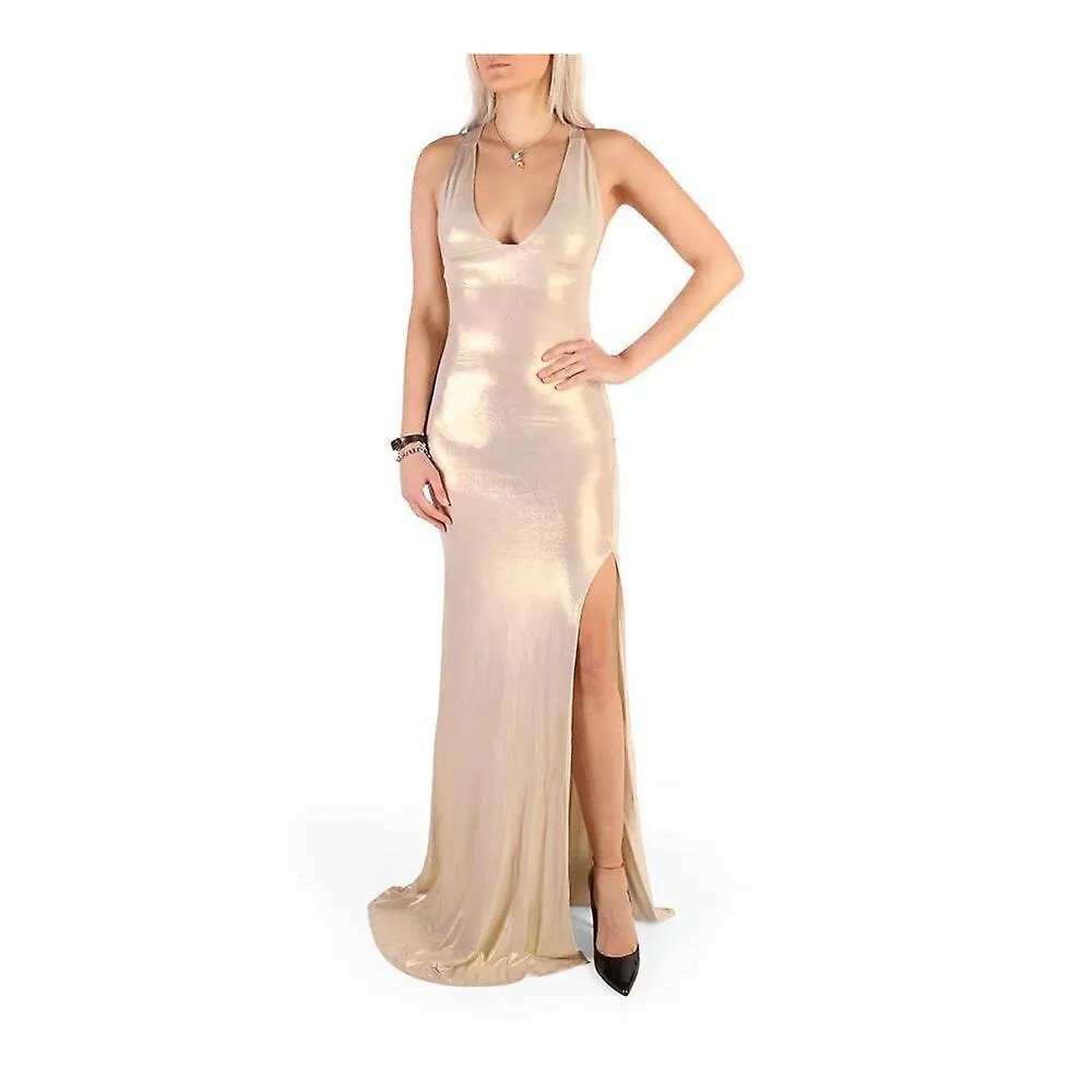 GUESS BRANDS  ROPA  VESTIDOS  72G7506495ZF262  MUJERES  ORO  40