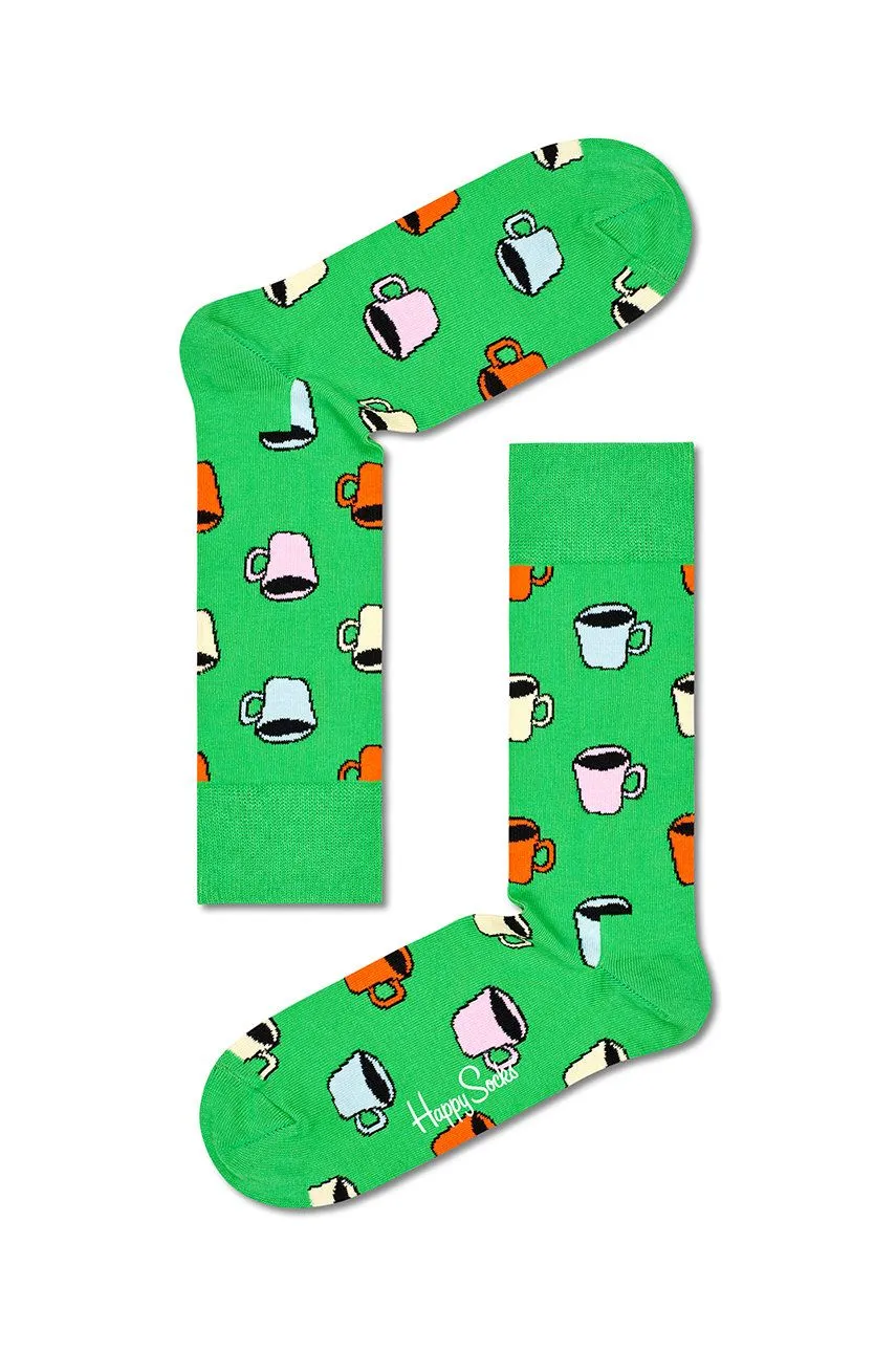 Happy Socks My Cup Of Tea Crew Socks