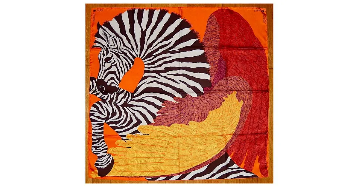 Hermès ZEBRA PEGASUS Multicolor 