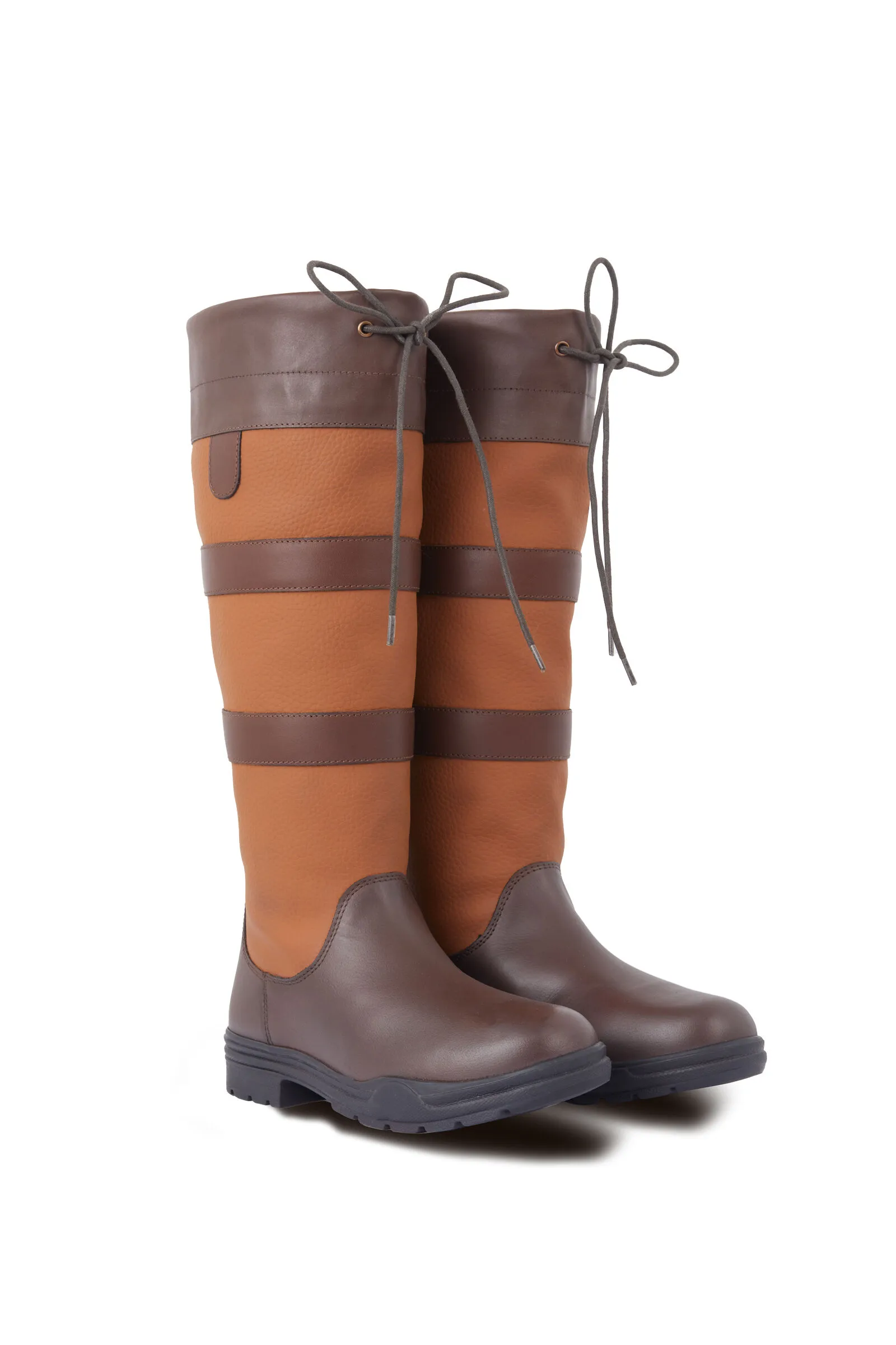 Horze Botas Altas de Campo con forro de piel sintético para Mujer