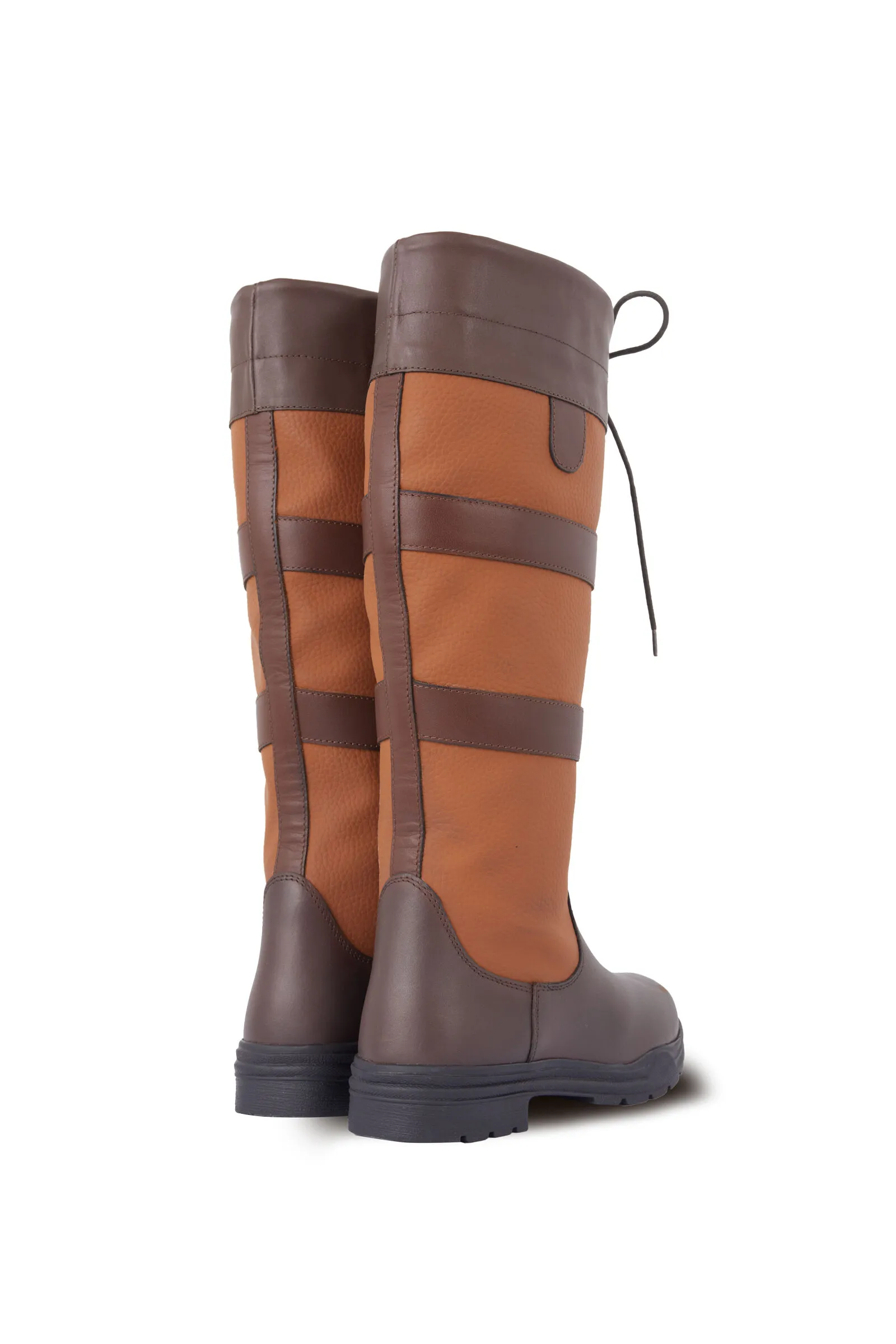 Horze Botas Altas de Campo con forro de piel sintético para Mujer