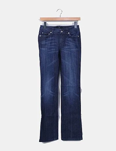 Hugo Boss Jeans denim bootcut tiro alto