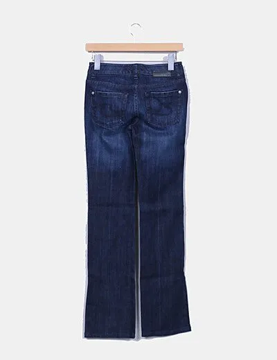 Hugo Boss Jeans denim bootcut tiro alto