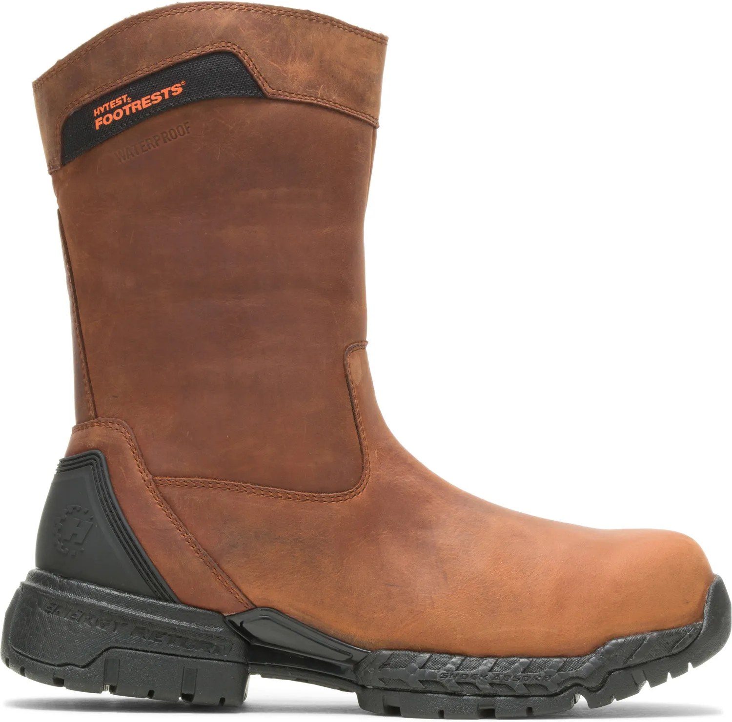 HYTEST FOOTRESTS Wellington EH, WP, con puntera nano, marrÝn, de hombre HYTEST FootRests 2.0 Crossover