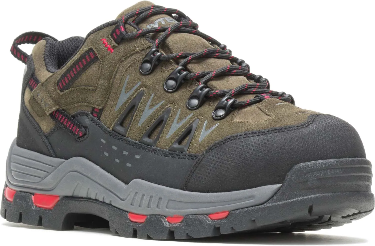 HYTEST Zapato bajo para senderismo, con protector metatarsal interno, EH, con puntera de acero, de hombre, HyTest Nickel