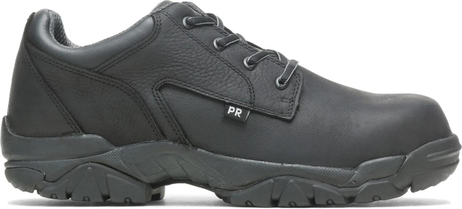 HYTEST Zapato de trabajo Oxford EH PR negro con puntera nano, de hombre HYTEST Apex 2 Pike