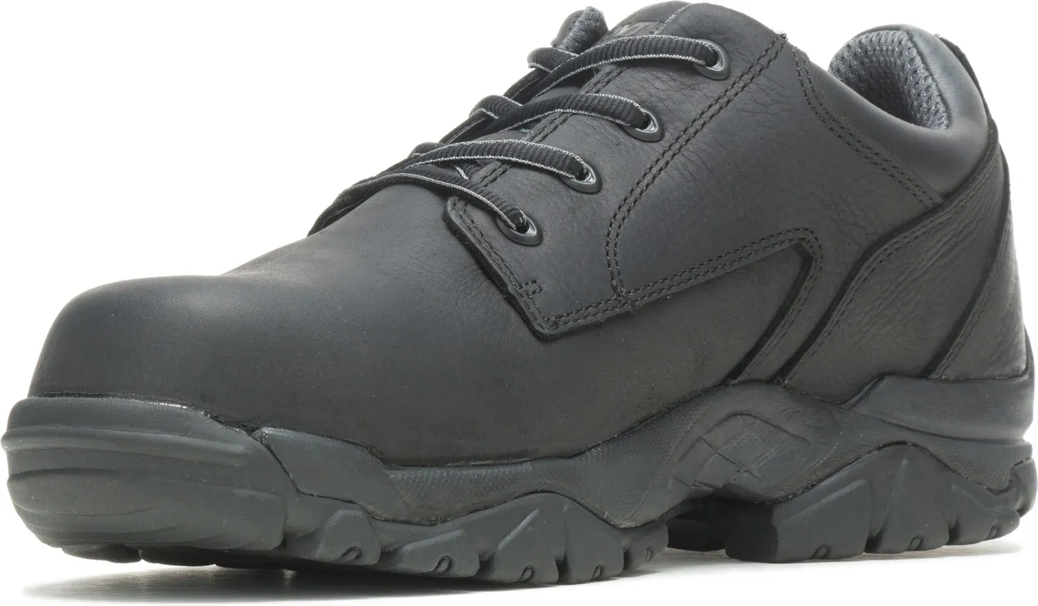 HYTEST Zapato de trabajo Oxford EH PR negro con puntera nano, de hombre HYTEST Apex 2 Pike