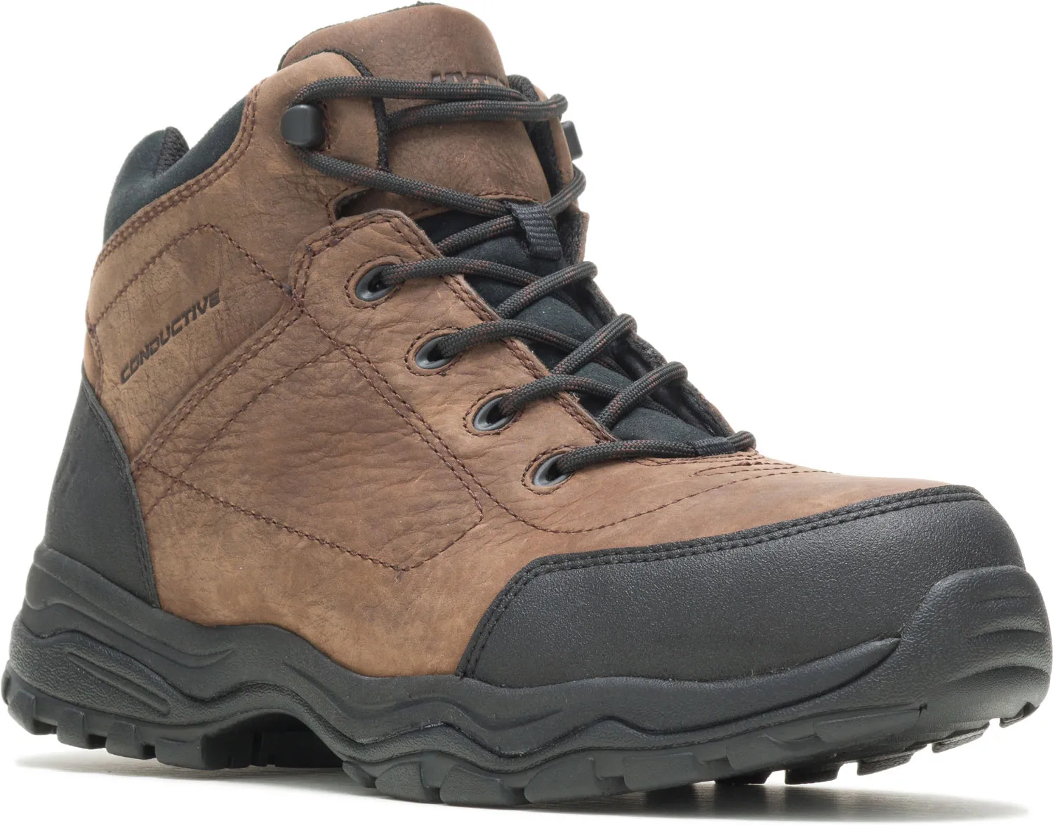 HYTEST Zapato para senderismo conductor, con puntera de acero, marrÝn, de hombre, HyTest Avery