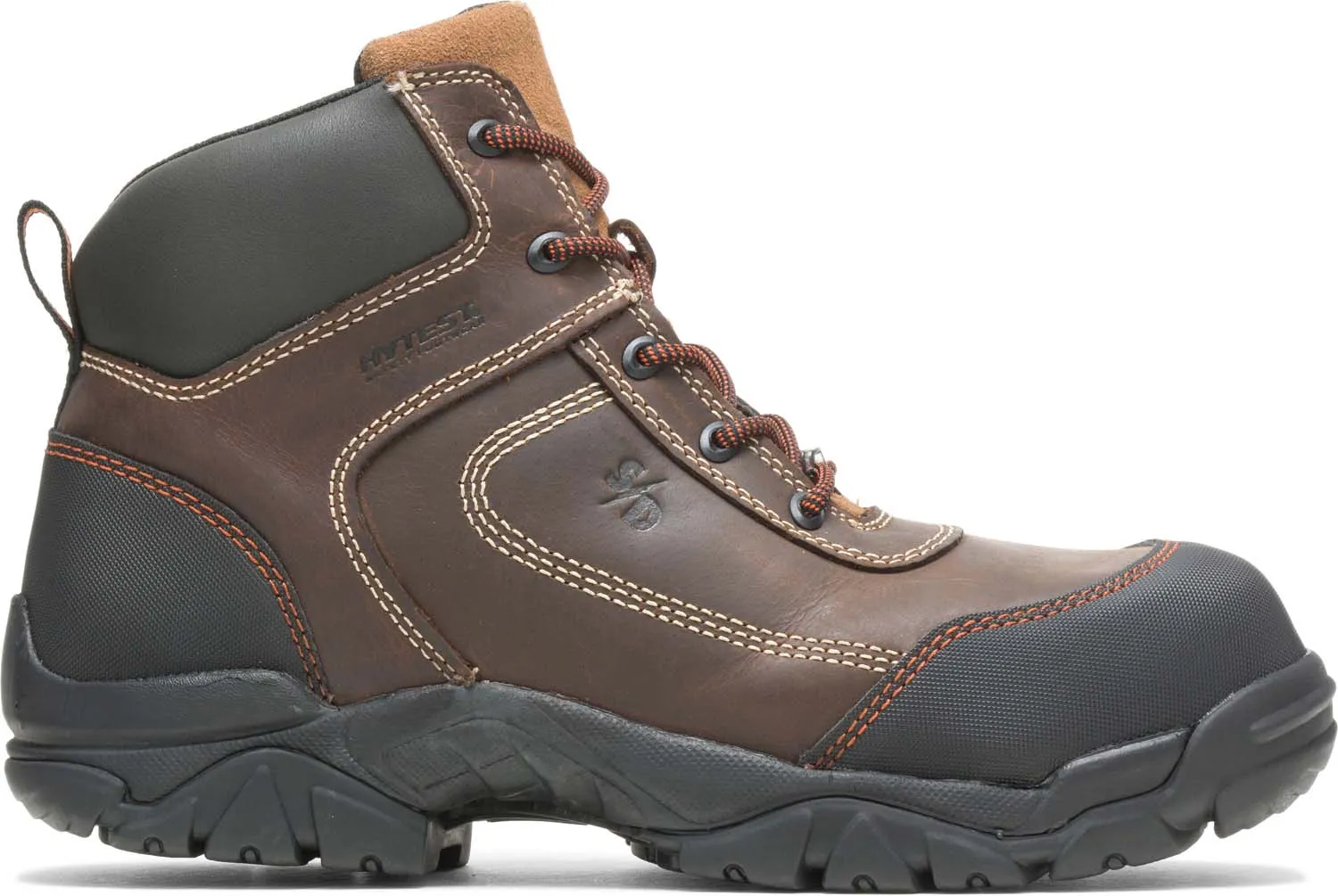 HYTEST Zapato para senderismo disipador de estßtica de hombre, con puntera de composite, marrÝn, HyTest 12441