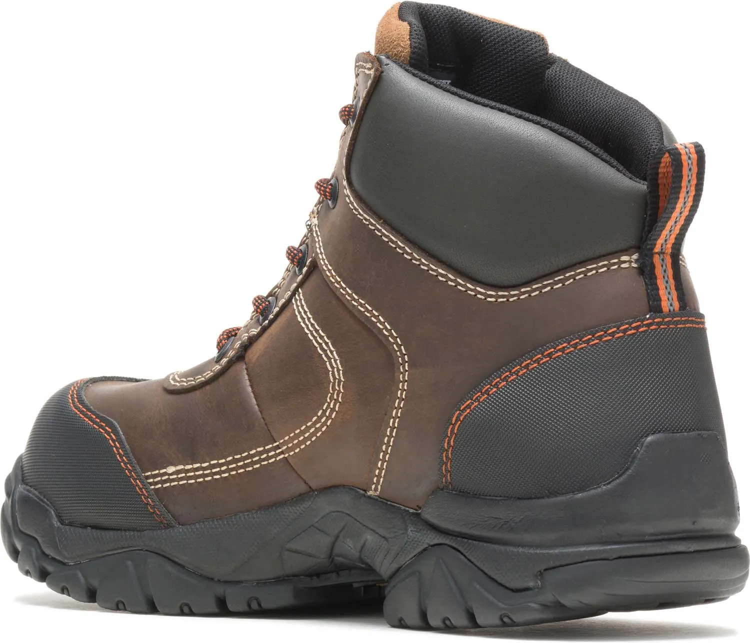 HYTEST Zapato para senderismo disipador de estßtica de hombre, con puntera de composite, marrÝn, HyTest 12441