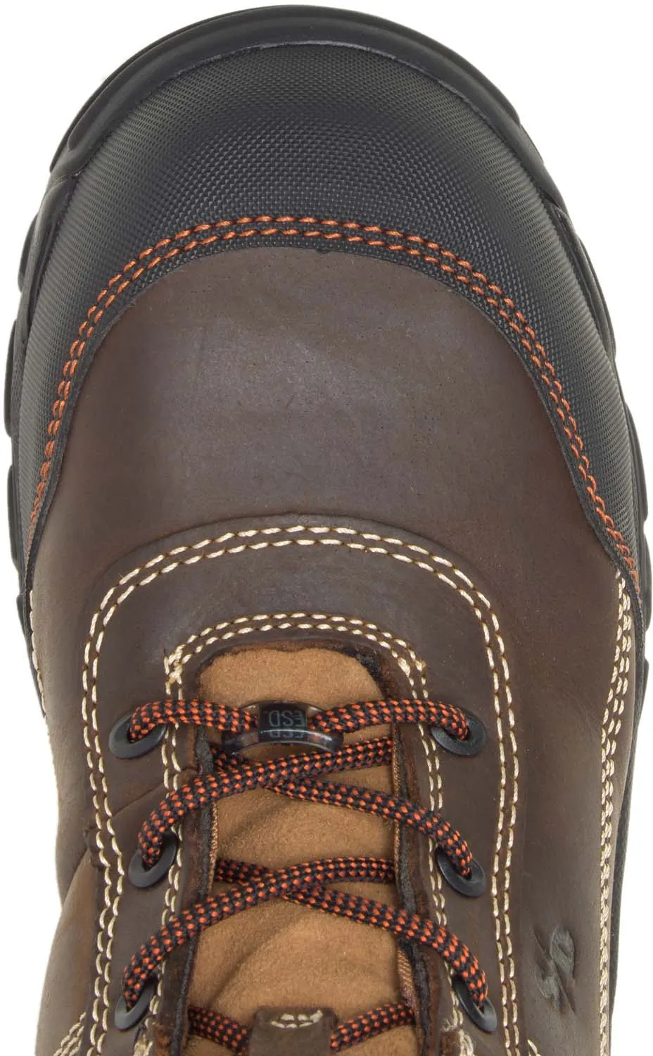 HYTEST Zapato para senderismo disipador de estßtica de hombre, con puntera de composite, marrÝn, HyTest 12441