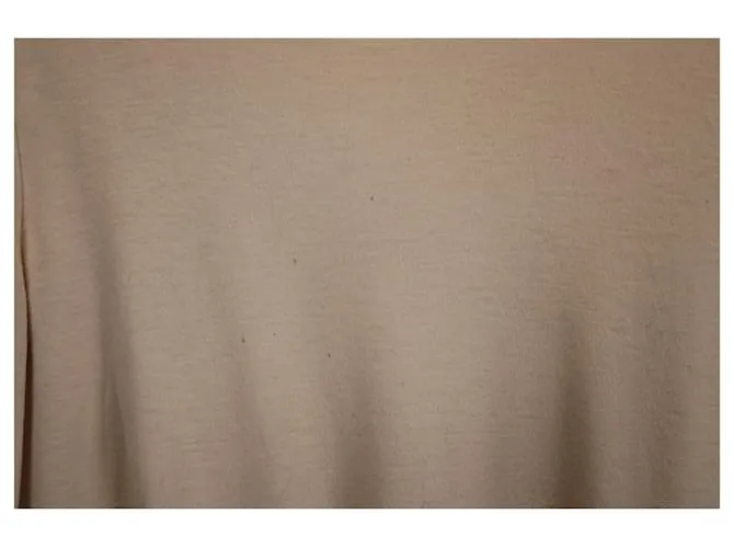 Jersey drapeado The Row en cachemir color marfil Blanco Crudo 