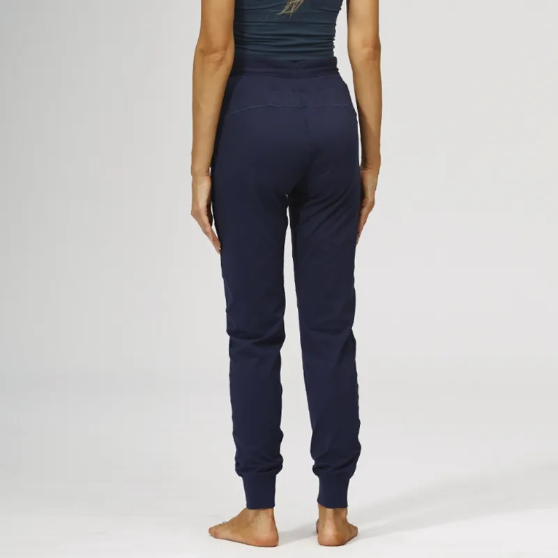 Joggers Classic Drawcord Pantalones de yoga fácil de ajuste con bolsillo de sudor de bolsillo para fitness bailando pantalones d