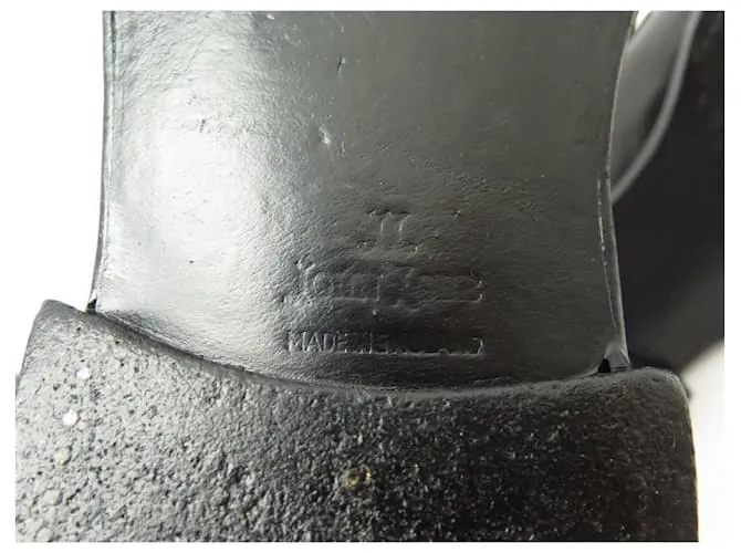 JOHN LOBB ZAPATOS MOCASINES LOPEZ 7.5mi 41.5 zapatos de cuero marrón Castaño 
