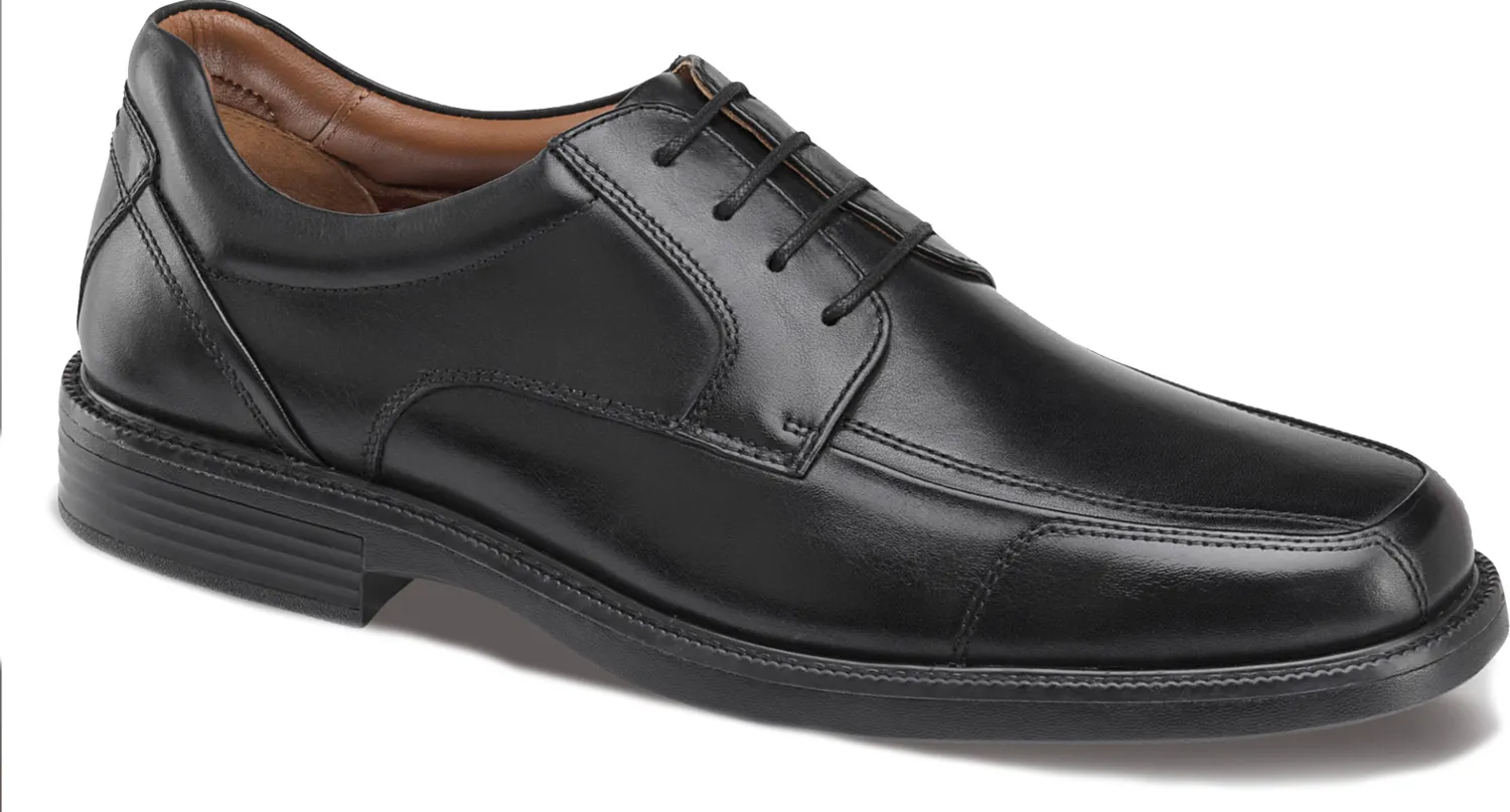 JOHNSTON & MURPHY Zapato de trabajo Oxford de vestir, WP, con puntera blanda, negro, para hombre, Johnston & Murphy XC4 Stanton