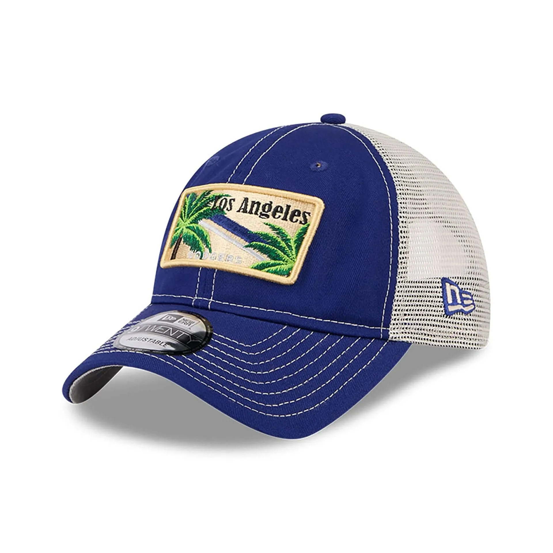 LA Dodgers Estado Recuerdo Blanco 9TWENTY Gorra Ajustable