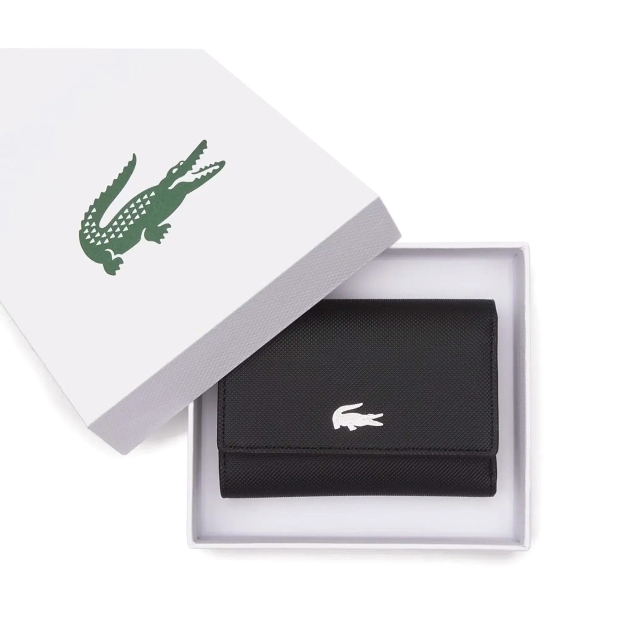 LACOSTE Billeteras A91 NOIR KREMA
