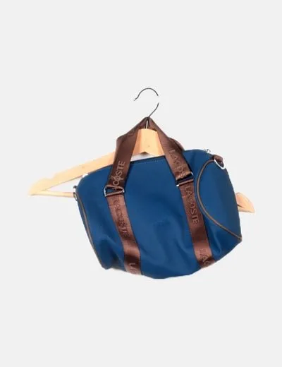 Lacoste Bolso azul bowling