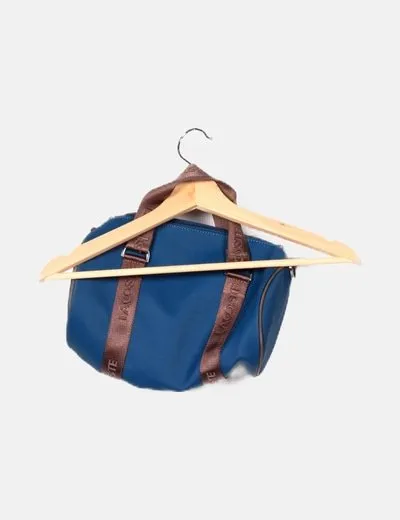 Lacoste Bolso azul bowling