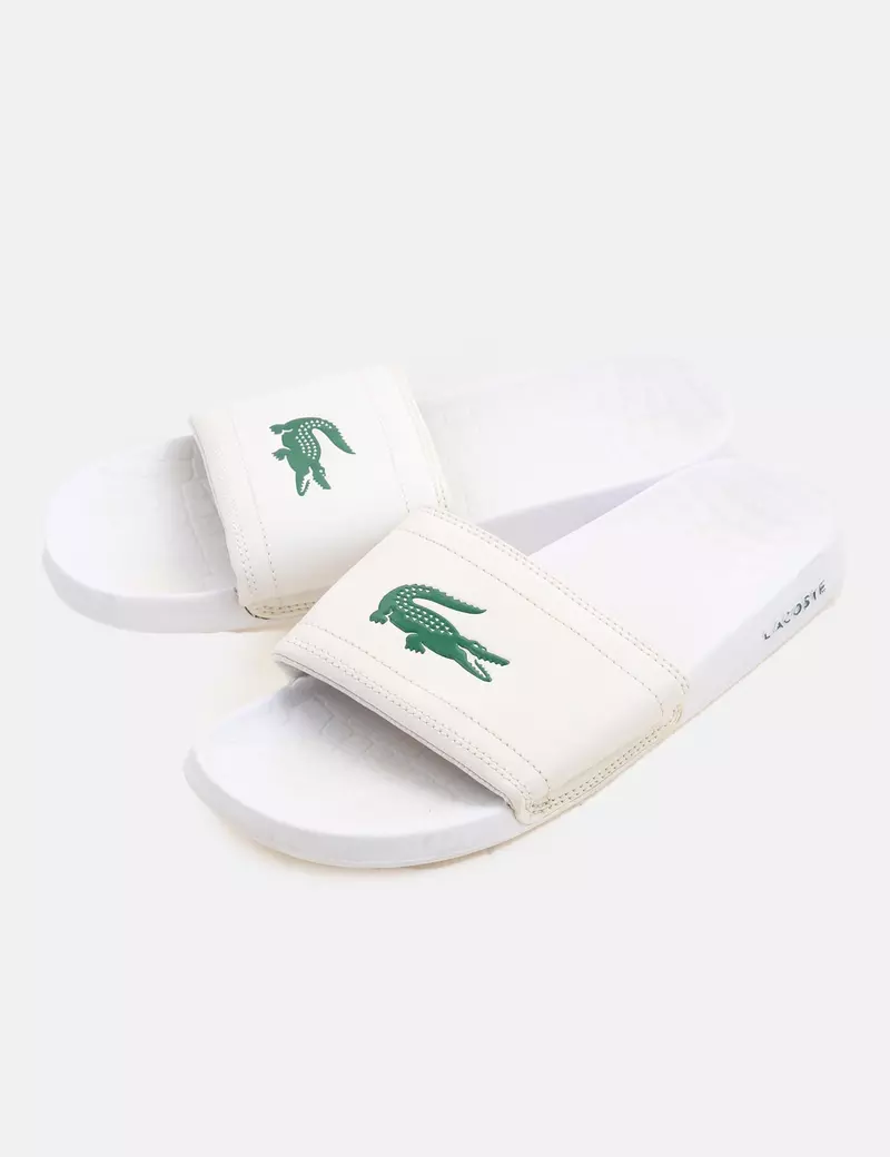 Lacoste Chancla blanca básica