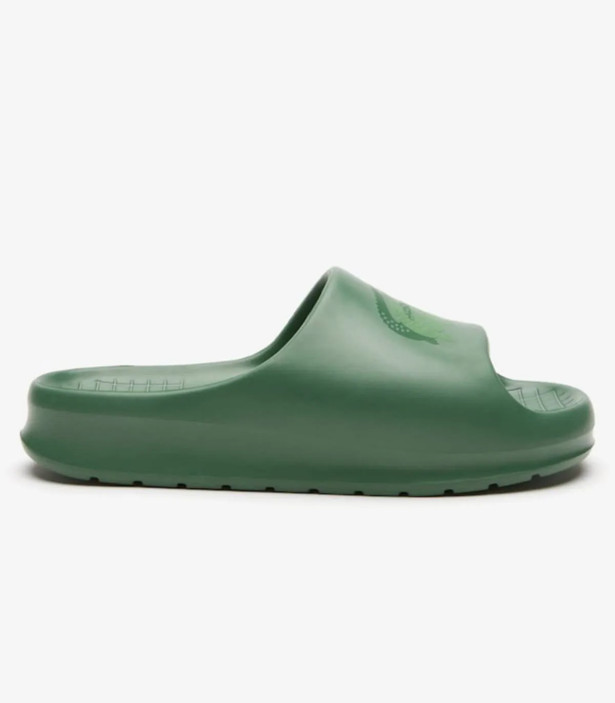 LACOSTE  CHANCLAS PARA H OMBRE VERDES  SERVE SLIDE 2.0 123 1 CMA