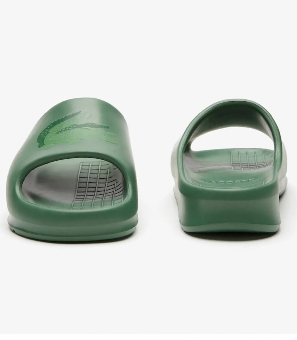 LACOSTE  CHANCLAS PARA H OMBRE VERDES  SERVE SLIDE 2.0 123 1 CMA