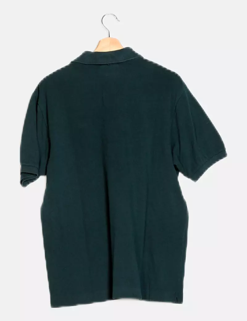 Lacoste Polo verde logo