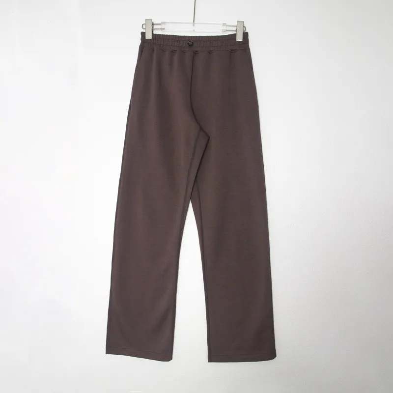 LL88 Pantalones de chándal de yoga Capa de aire Strish Relection Leg Drawcords Pantalones de piernas anchas Femenadas de deporte