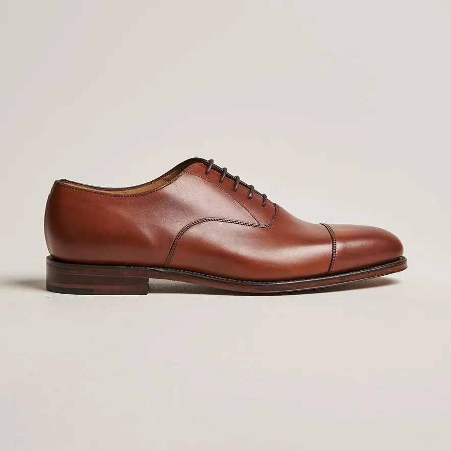 Loake 1880 Aldwych Oxford Mahogany Burnished Calf