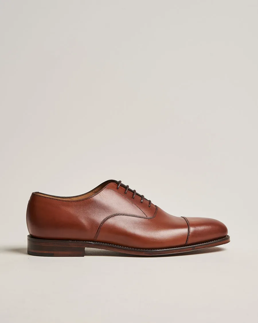 Loake 1880 Aldwych Oxford Mahogany Burnished Calf
