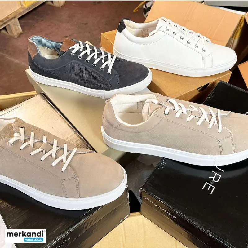 LOTE MIXTO DE ZAPATOS DE CUERO PARA HOMBRE  TODO LISTO PARA ENVIAR  6200 PARES | LOTE MIXTO